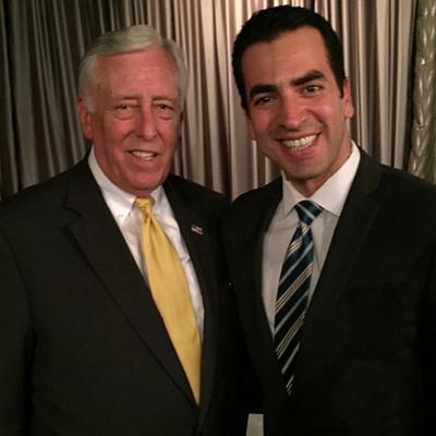 Hoyer stands with Ruben Kihuen, candidate for Nevada’s 4th Congressional District